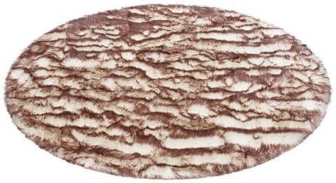 my home Vachtvloerkleed Sammo Imitatiebont, zeer zachte pool, woonkamer