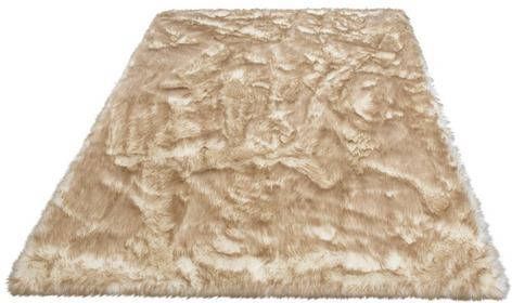 my home Vachtvloerkleed Sammo Imitatiebont, zeer zachte pool, woonkamer