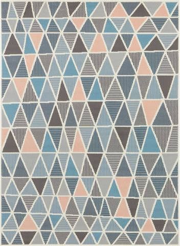 my home Vloerkleed Fitz Korte pool, geometrisch design, rondom afgehecht, woonkamer, slaapkamer, werkkamer, robuust, gemakkelijk in onderhoud