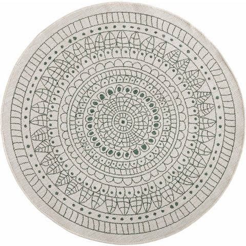 NORTHRUGS Vloerkleed PORTO Geschikt voor binnen en buiten, woonkamer, balkon, terras, tuin, robuust, gemakkelijk in onderhoud, platweefsel, keerbaar
