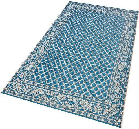 NORTHRUGS Vloerkleed Royal Geschikt voor binnen en buiten, sisal look, woonkamer, balkon, terras, robuust, gemakkelijk in onderhoud, platweefsel