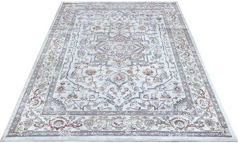 NOURISTAN Vloerkleed Daman Viscose, oriënt design, zijde look, woonkamer, slaapkamer, werkkamer, slijtvast, onderhoudsarm