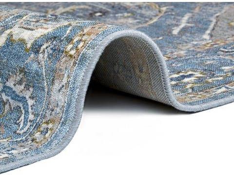 NOURISTAN Vloerkleed Modasa Viscose, oriënt design, zijde look, woonkamer, slaapkamer, werkkamer, slijtvast, onderhoudsarm