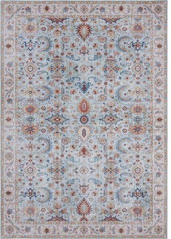 NOURISTAN Vloerkleed Vivana Klassiek vloerkleed, oriënt look, vintage design, afgehecht, woonkamer, slaapkamer, robuust, onderhoudsarm