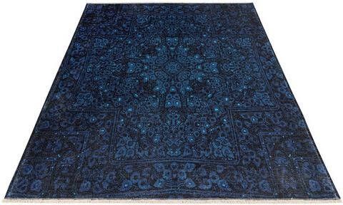 Obsession Vloerkleed My Azteca 550 Korte pool, oriënt look, gerecyclede materialen, met franje, wasbaar, ideaal in de woonkamer & slaapkamer