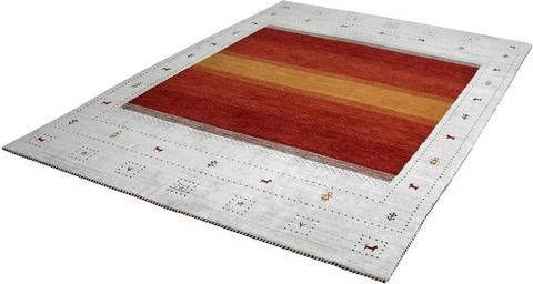 Obsession Vloerkleed My Legend of 321 Handgeweven vloerkleed, oriënt look, Gabbeh design, materiaal 75% viscose, 25% wol, met de hand geweven, ideaal in de woonkamer & slaapkamer