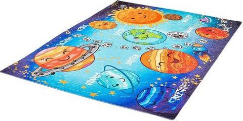 Obsession Vloerkleed voor de kinderkamer My Torino Kids 230 Motief heelal, kinderkamer