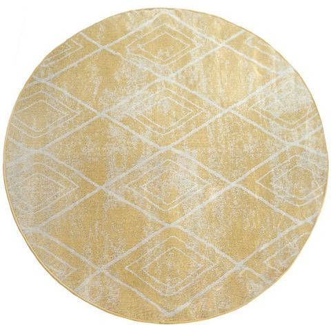 Paco Home Vloerkleed Artigo 427 Korte pool, ruiten design, geschikt voor binnen en buiten, ideaal in de woonkamer & slaapkamer