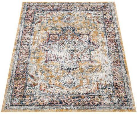 Paco Home Vloerkleed Herbete 731 Korte pool, oriënt look, vintage design, woonkamer