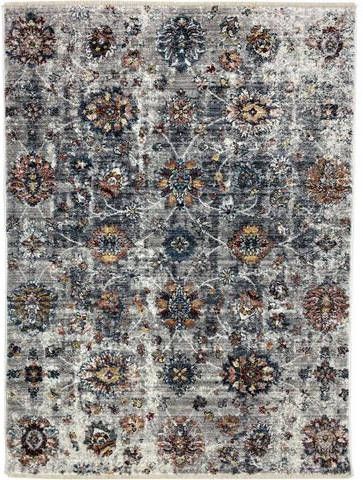 RESITAL The Voice of Carpet Vloerkleed ART 9200 Korte pool, geweven, oriënt look, bloemendesign, ideaal in de woonkamer & slaapkamer