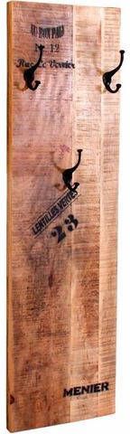 SIT Kapstokpaneel Rustiek in factory design, breedte 35 cm, shabby chic, vintage