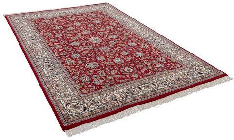 THEKO Oosters tapijt Benares Isfahan zuivere wol, met de hand geknoopt, met franje, woonkamer