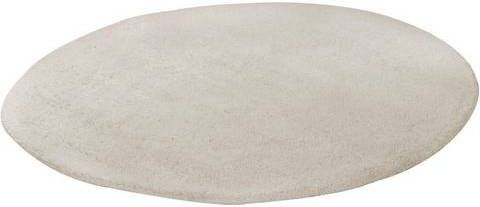 THEKO Wollen kleed Hadj uni echt berberkleed, zuivere wol, met de hand geknoopt, woonkamer