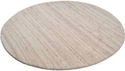 THEKO Wollen kleed Royal Berber Uni Berber look, zuivere wol, ideaal in de woonkamer & slaapkamer