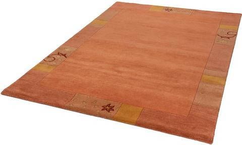 THEKO Wollen kleed Royal Gang zuivere wol, met randdessin, ideaal in de woonkamer & slaapkamer