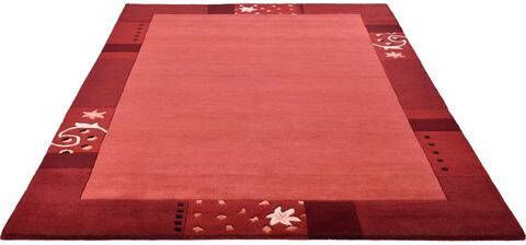 THEKO Wollen kleed Royal Gang zuivere wol, met randdessin, ideaal in de woonkamer & slaapkamer