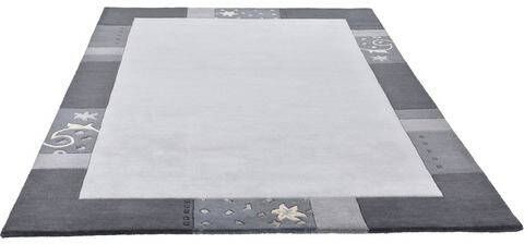 THEKO Wollen kleed Royal Gang zuivere wol, met randdessin, ideaal in de woonkamer & slaapkamer