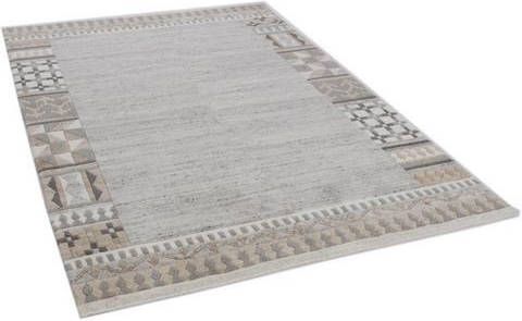THEKO Wollen kleed Royal Naturel 6030 zuivere wol, handgetuft, met randdessin, woonkamer