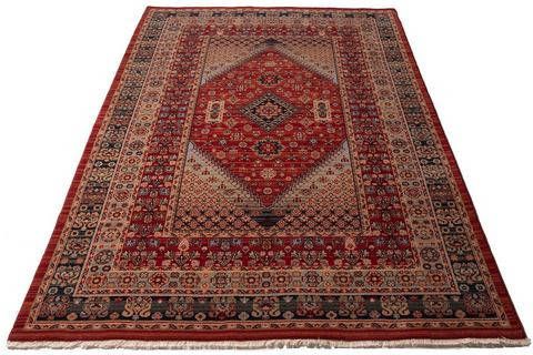 THEKO Wollen kleed Saharna 2400 zuivere wol, oriënt look, met franje, woonkamer