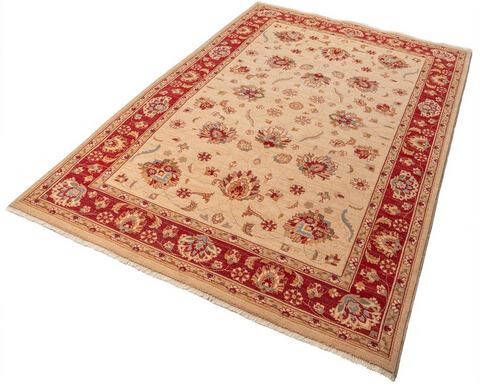 THEKO Wollen kleed Saharna 2444 zuivere wol, oriënt look, met franje, woonkamer