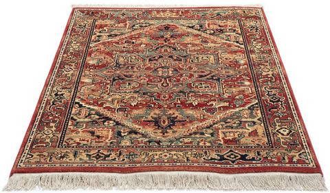 THEKO Wollen kleed Saharna 2886 zuivere wol, oriënt look, met franje, woonkamer