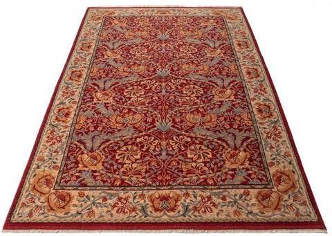 THEKO Wollen kleed Saharna 2968 zuivere wol, oriënt look, met franje, woonkamer