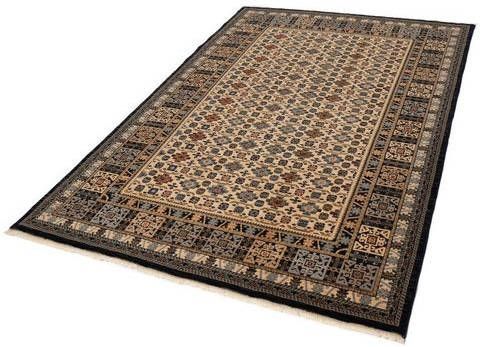 THEKO Wollen kleed Saharna 6428 zuivere wol, oriënt look, met franje, woonkamer