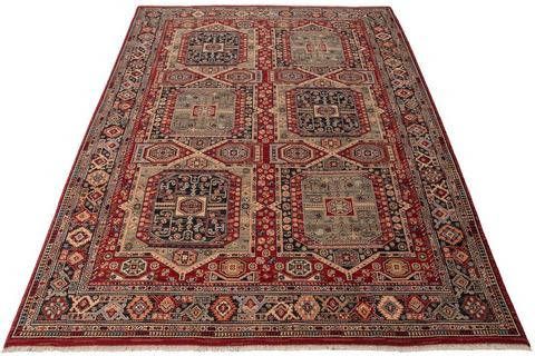 THEKO Wollen kleed Saharna 7275 zuivere wol, oriënt look, met franje, woonkamer