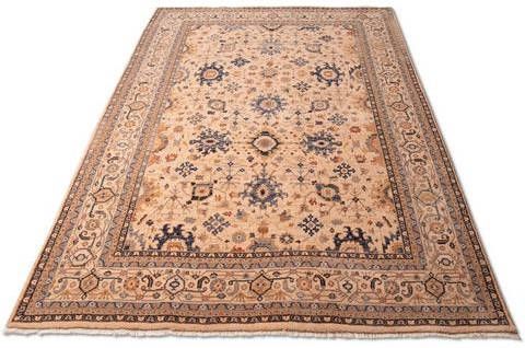 THEKO Wollen kleed Saharna 7521 zuivere wol, oriënt look, met franje, woonkamer