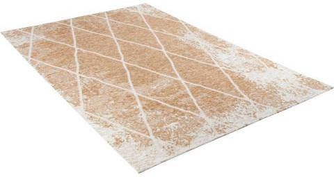 Tom Tailor Vloerkleed Fine Lines Platweefsel, ruitdesign, woonkamer