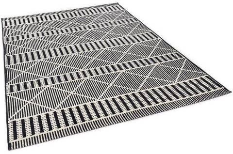 Tom Tailor Vloerkleed Funky Outdoor Geometric Platweefsel, geschikt voor binnen en buiten, woonkamer