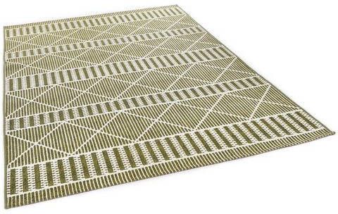 Tom Tailor Vloerkleed Funky Outdoor Geometric Platweefsel, geschikt voor binnen en buiten, woonkamer