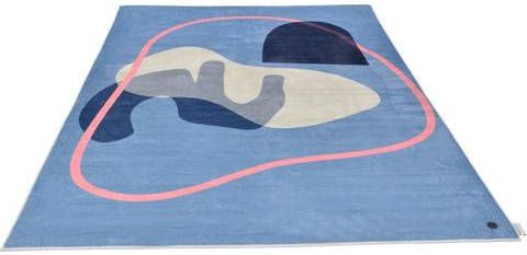 Tom Tailor Vloerkleed Shapes FIVE Korte pool, gedessineerd, modern design, ideaal in de woonkamer & slaapkamer