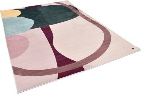 Tom Tailor Vloerkleed Shapes FOUR Korte pool, gedessineerd, modern design, ideaal in de woonkamer & slaapkamer