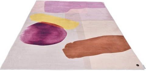 Tom Tailor Vloerkleed Shapes THREE Korte pool, gedessineerd, modern design, ideaal in de woonkamer & slaapkamer