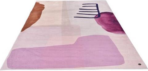 Tom Tailor Vloerkleed Shapes TWO Korte pool, gedessineerd, modern design, ideaal in de woonkamer & slaapkamer