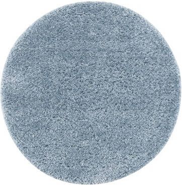 LIVONE Happy Rugs LUXARY kindertapijt blauw 133 cm rond