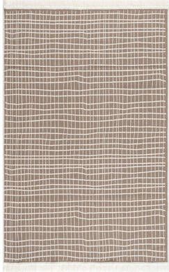 LIVONE Katoenen tapijt wasbaar Happy Rugs Piatto DOLCHE naturel/wit 160x230 cm