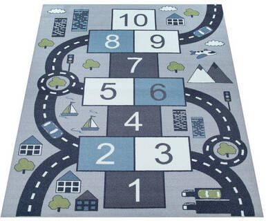 PACO Home Tapijtbak 565 Grijs