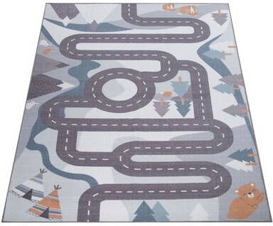 PACO Home Tapijtbak 574 Cream 200 x 200 cm