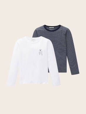 Tom Tailor T shirt 2 pack white