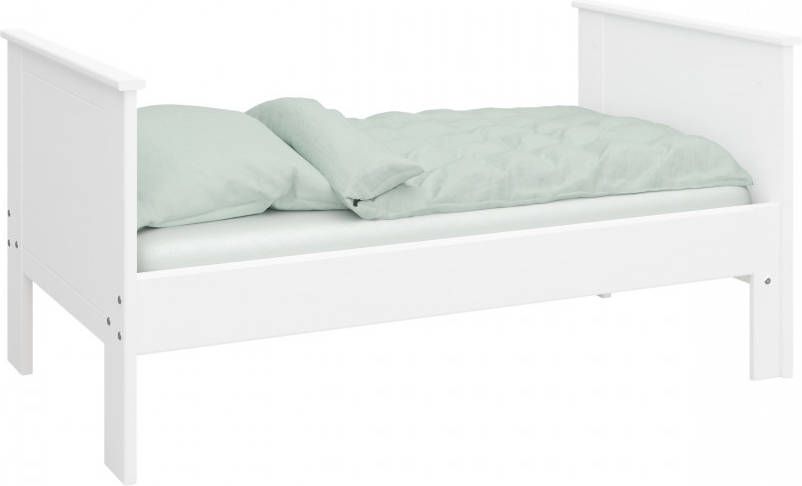 Leen Bakker Meegroeibed Alba wit 80x140/180/200 cm