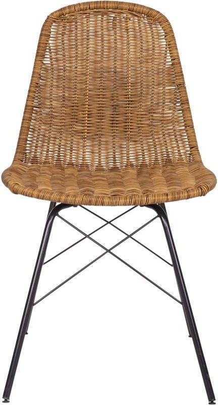 BePureHome Spun Stoel PE Naturel Set van 2