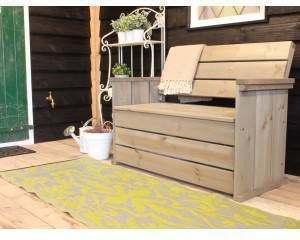 Esschert Design Buitentapijt barrok groen grijs