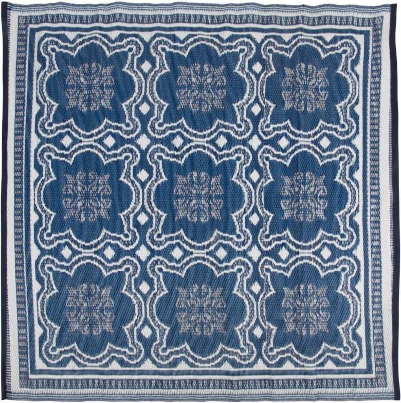 Esschert Design Buitenkleed Tweezijdig Vierkant Portugees