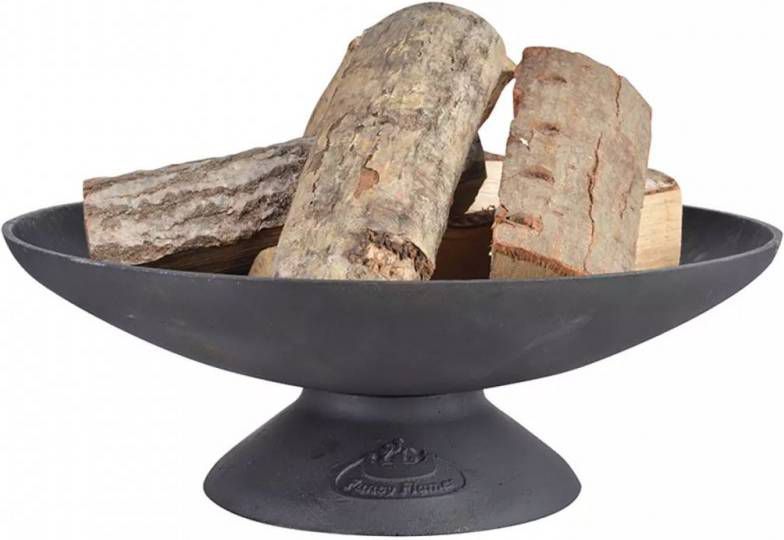 Esschert Design Vuurschaal M Zwart 50 x 18 cm