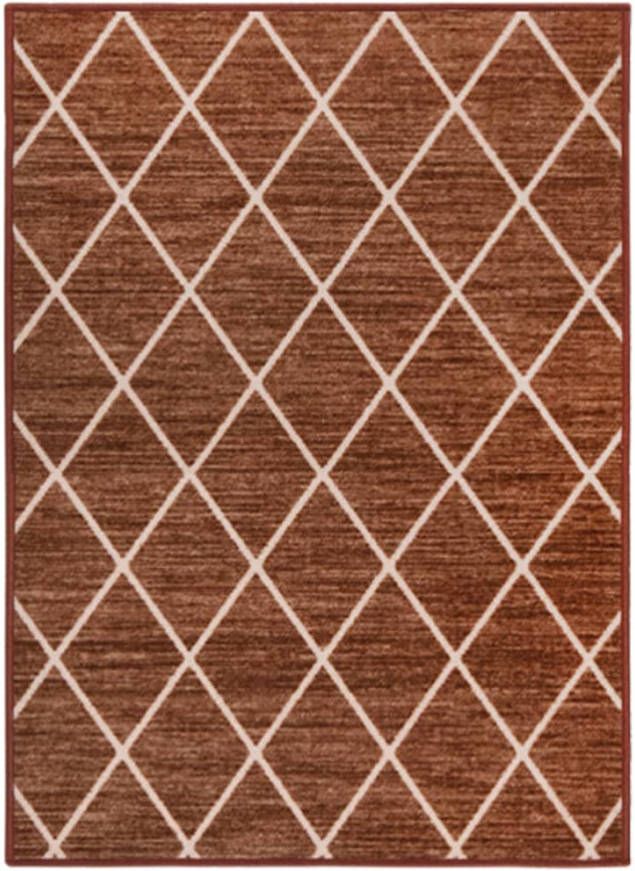 VIDAXL Tapijtloper 80x150 cm donkerbruin