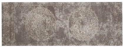 Beliani Beykoz Vloerkleed bruin katoen