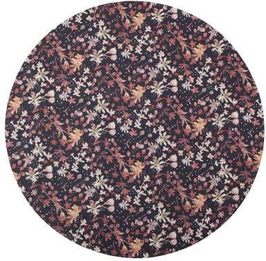 Be Pure Home Vloerkleed Aquarel Flower chestnutø200 cm