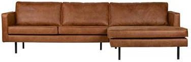 BePureHome Loungebank 'Rodeo' Rechts, Eco Leder, kleur Cognac
